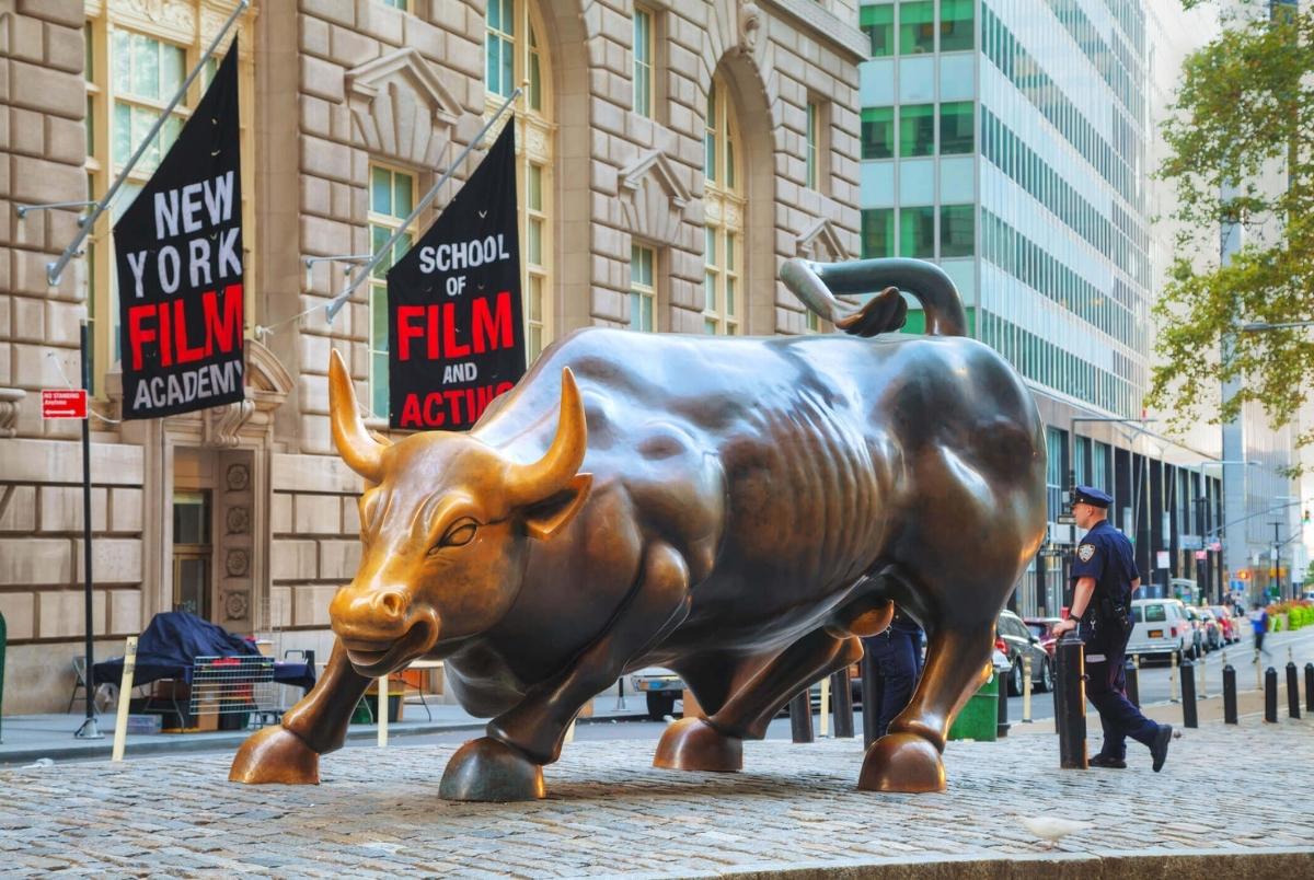 Charging Bull statue