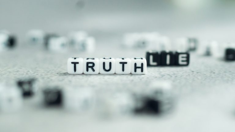 truth and lies, faith in god