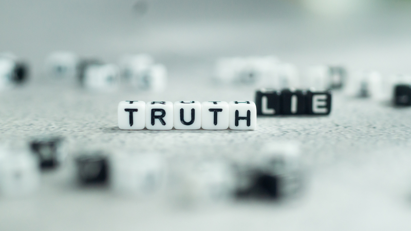 truth and lies, faith in god